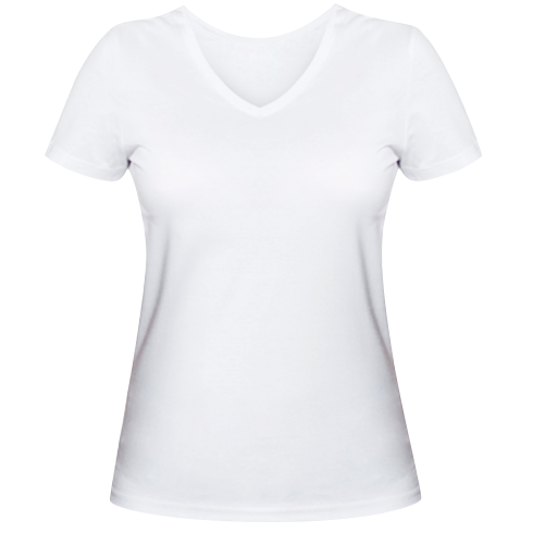 Жіноча футболка з V-подібним вирізом Козачок