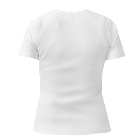 Жіноча футболка з V-подібним вирізом Герб Запоріжжя