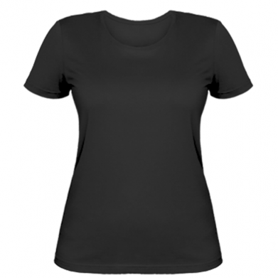 Колір Чорний, Жіночі футболки - PrintSalon