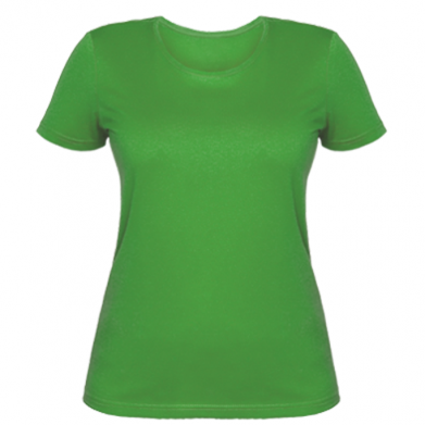Колір Зелений, Жіночі футболки - PrintSalon
